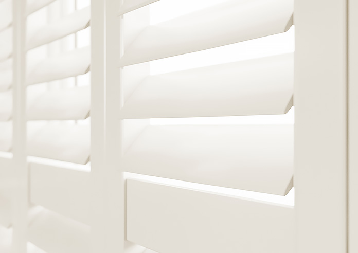 Bromley, Porcelain White - Full Height Plantation Shutter - Image 4
